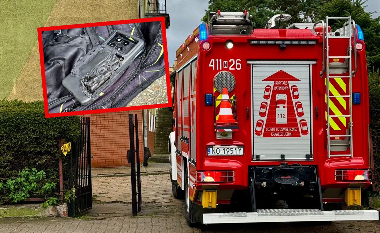 Eksplozja w szkole. Wybuchł telefon