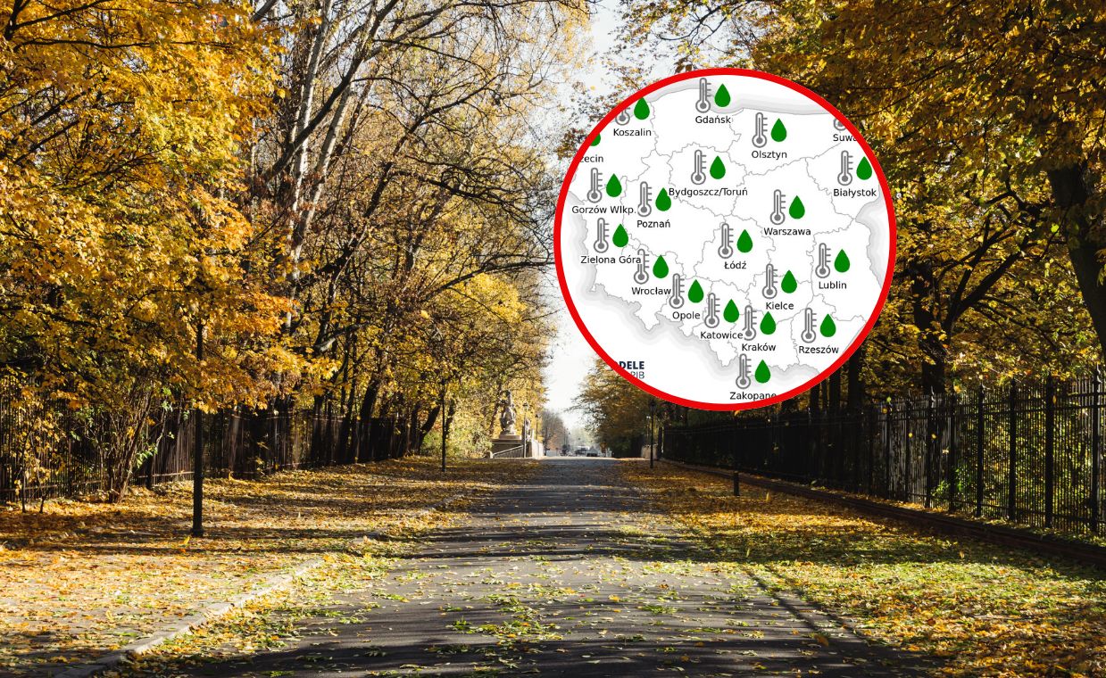 Prognoza pogody do końca roku. W listopadzie już przymrozki