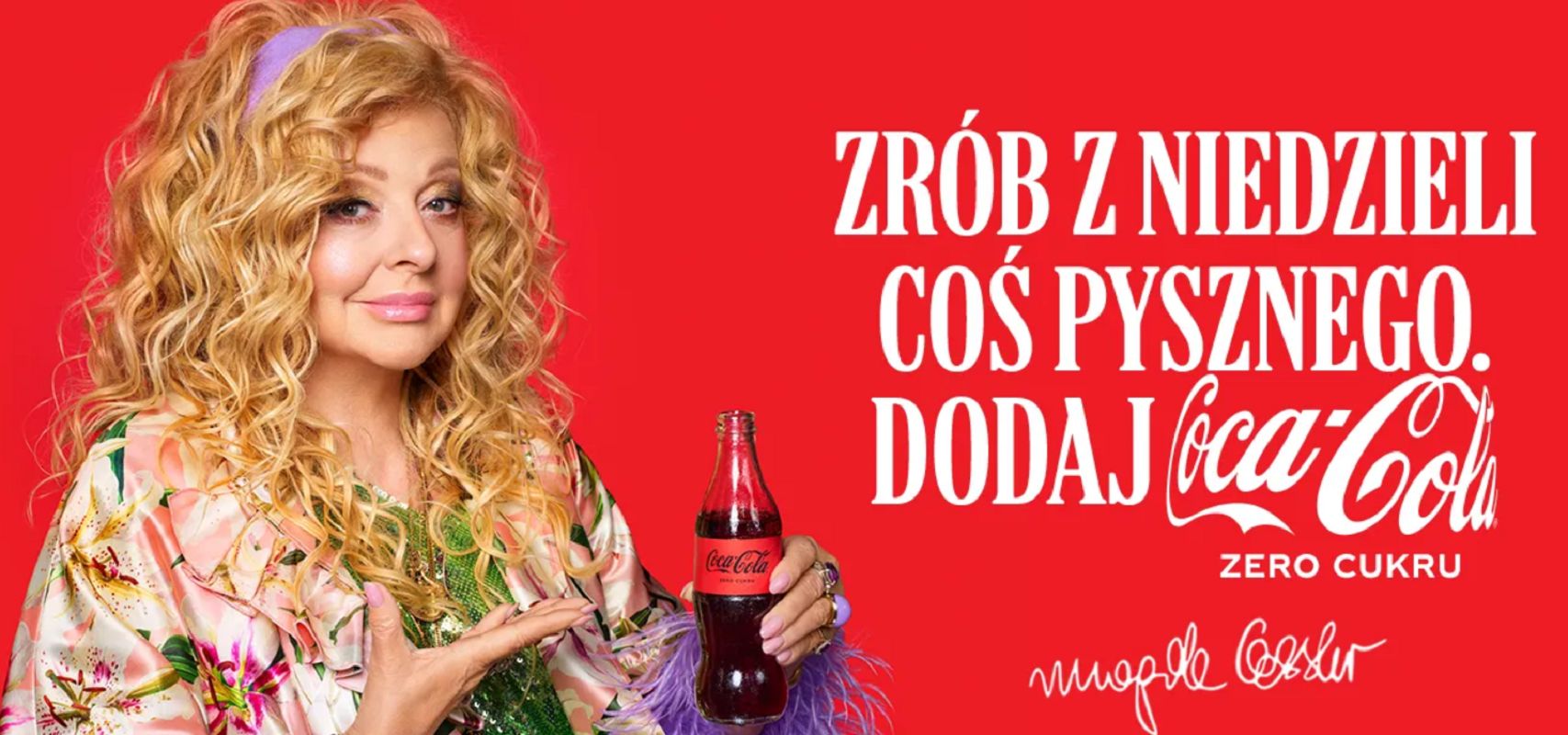 Magda Gessler nową twarzą Coca-Coli w Polsce