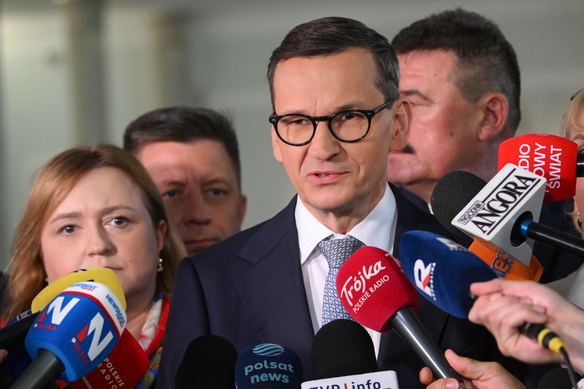 Morawiecki odgryzł się Kurskiemu. "Lepiej uprzedzić fakty"