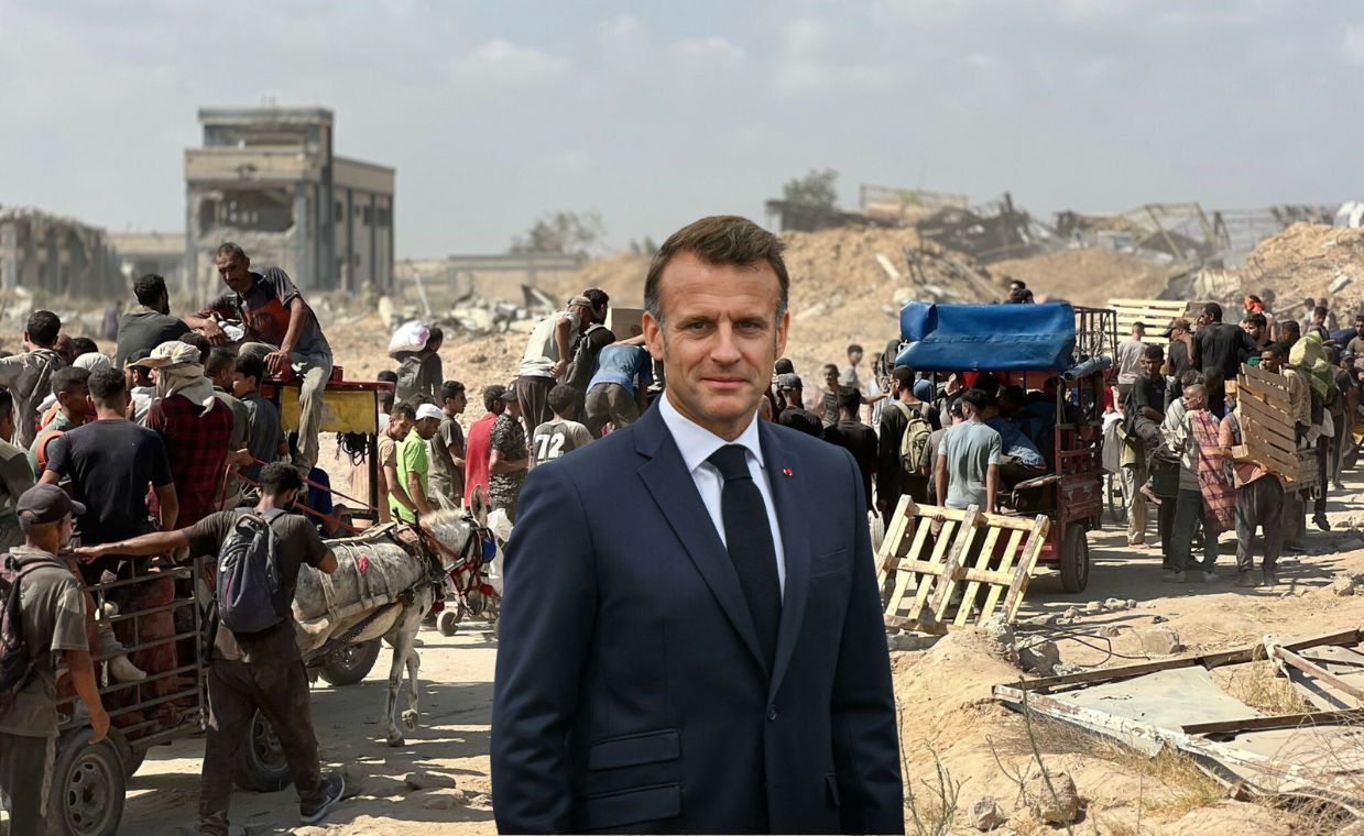 Macron potępia działania Hamasu. "Nikczemne okrucieństwo"