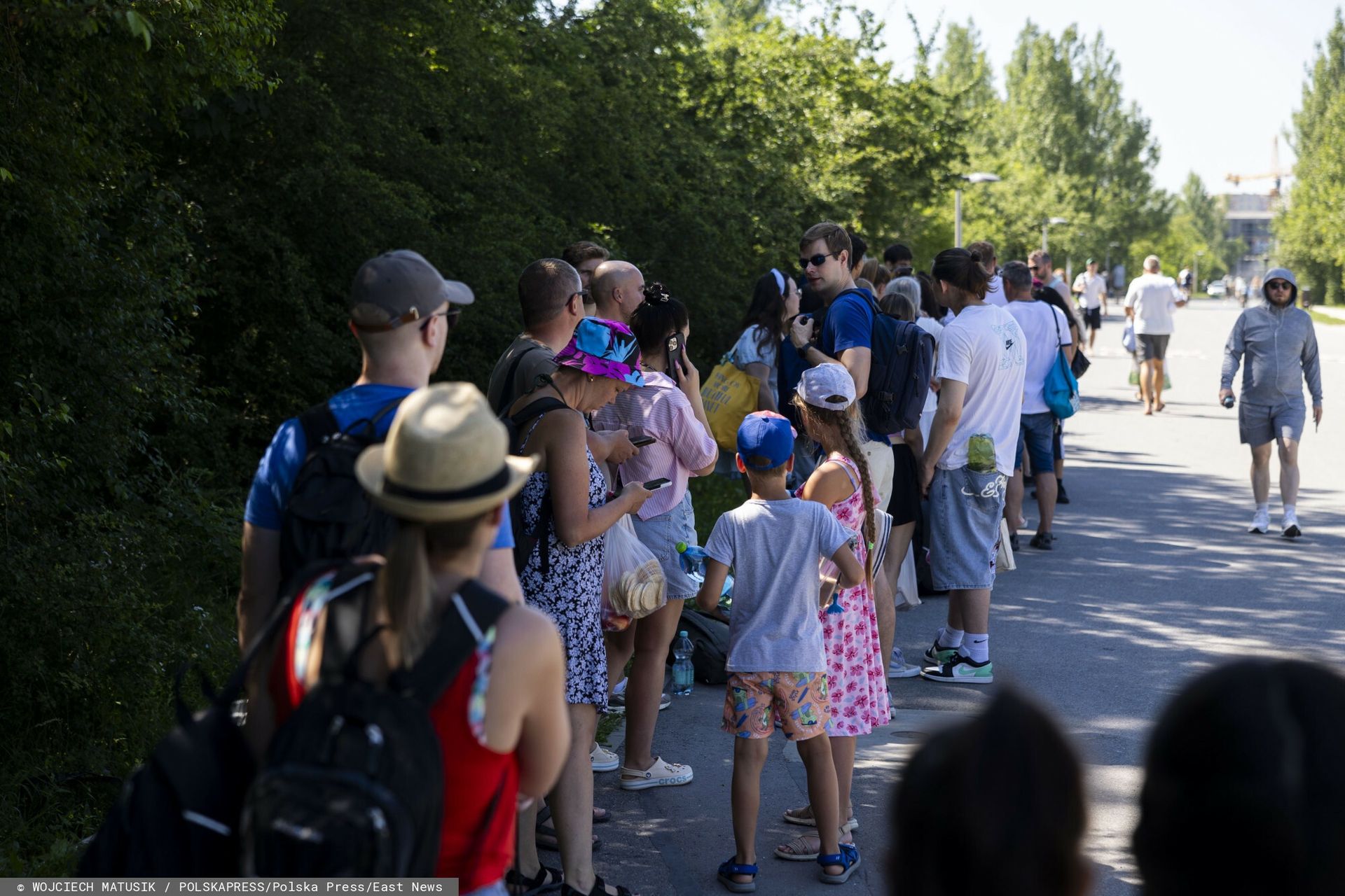 Potężne tłumy na polskim kąpielisku. "Oblężenie, stoją w upale"