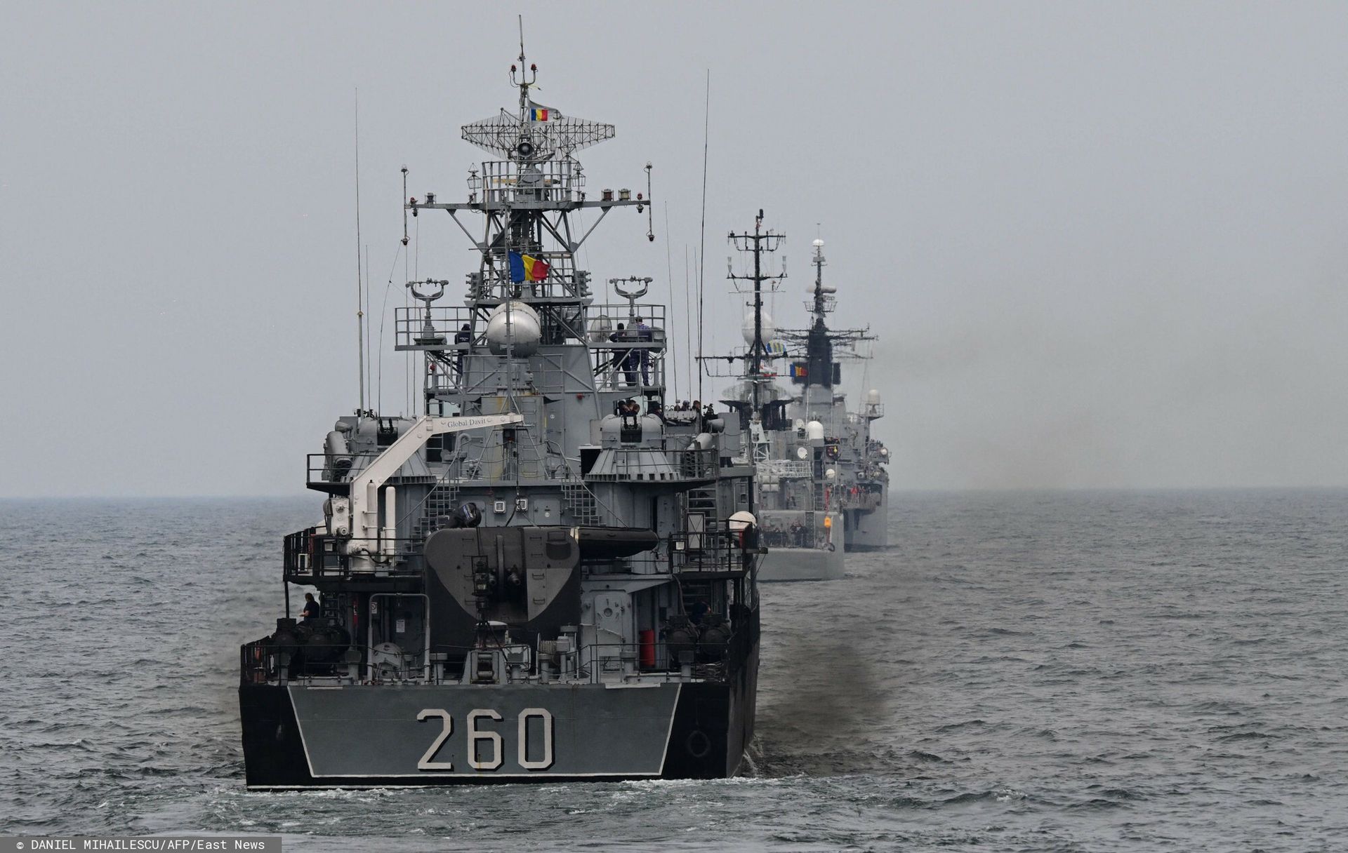 Trzeci okręt wojenny w drodze do Strefy Gazy