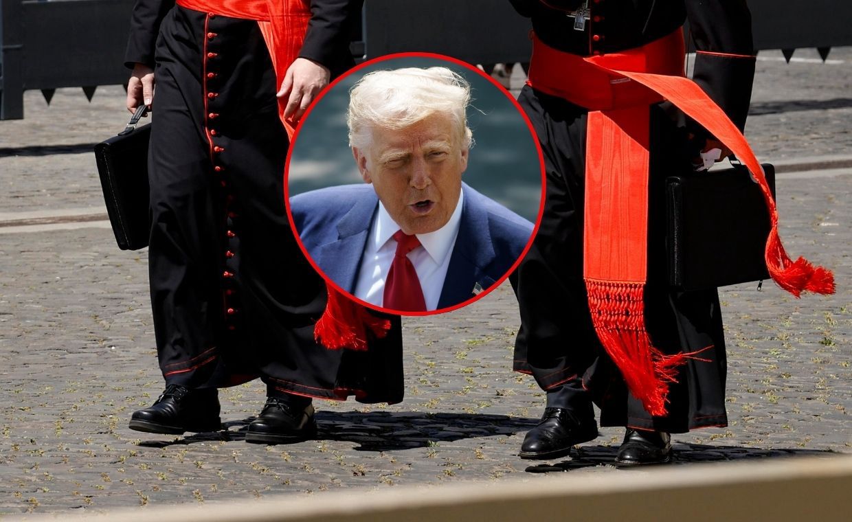Zapytali Trumpa o konklawe. Zaskakująca odpowiedź
