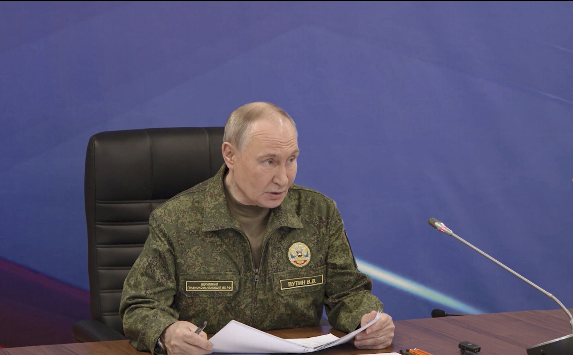 Putin po raporcie z frontu: ofensywa na całej linii. Wskazał przełomowy obszar