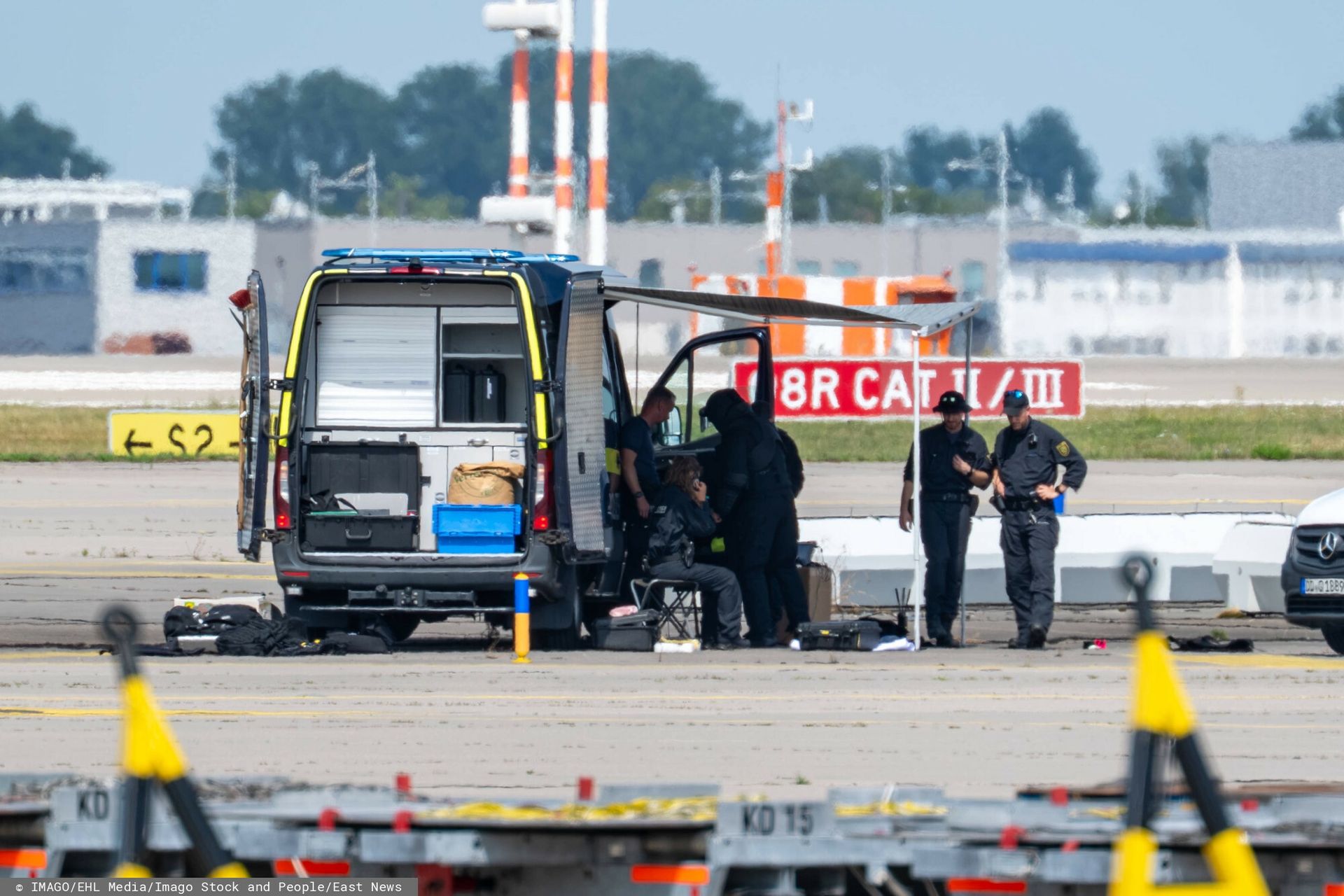 Próba zamachu na lotnisku w Lipsku. Polskie MSZ zabrało głos