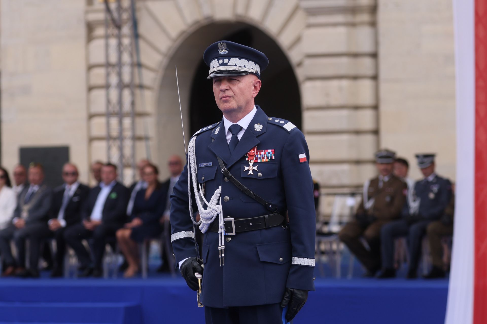 Pożegnanie Jarosława Szymczyka. Policjanci ostro o generale