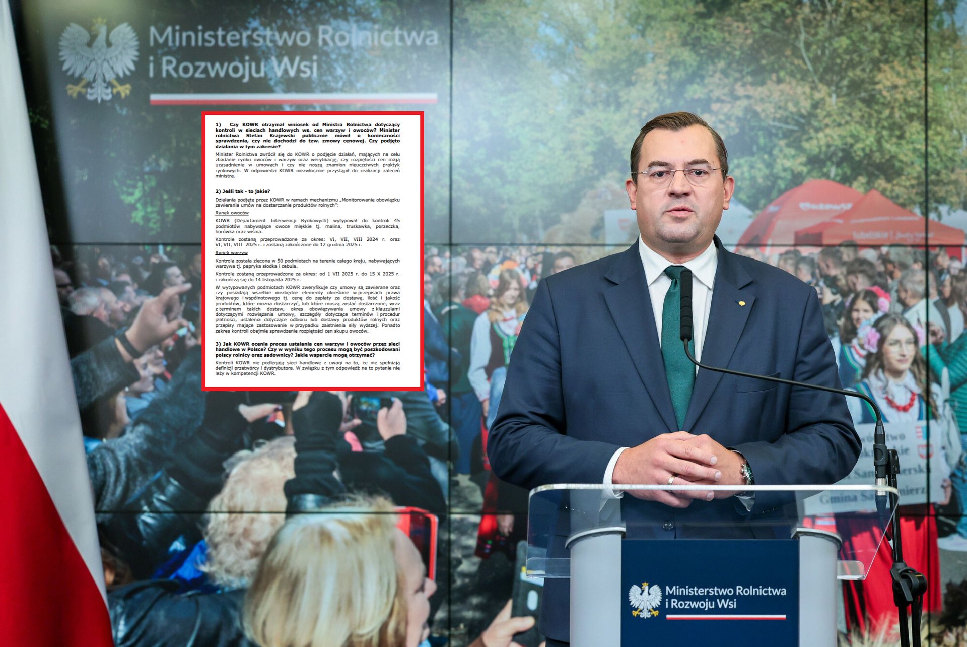 "Zmowa cenowa" sieci handlowych? Mamy pisma z UOKiK i KOWR. To zła wiadomość dla rządu