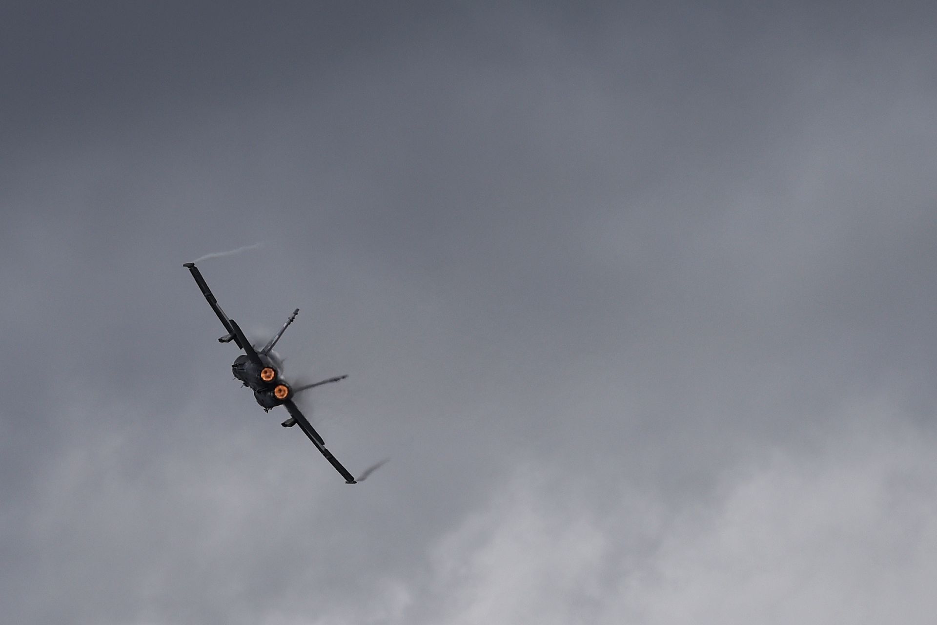 Katastrofa myśliwca w Finlandii. F-18 rozbił się obok Rovaniemi