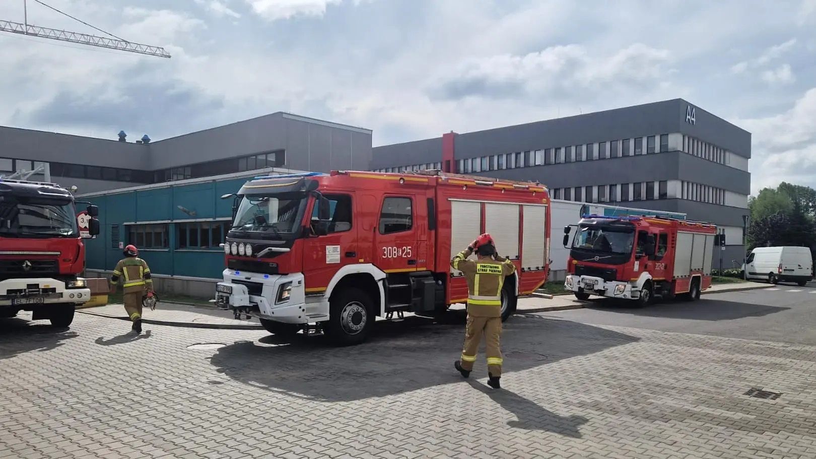 Pożar w szpitalu w Łodzi. 190 osób ewakuowanych