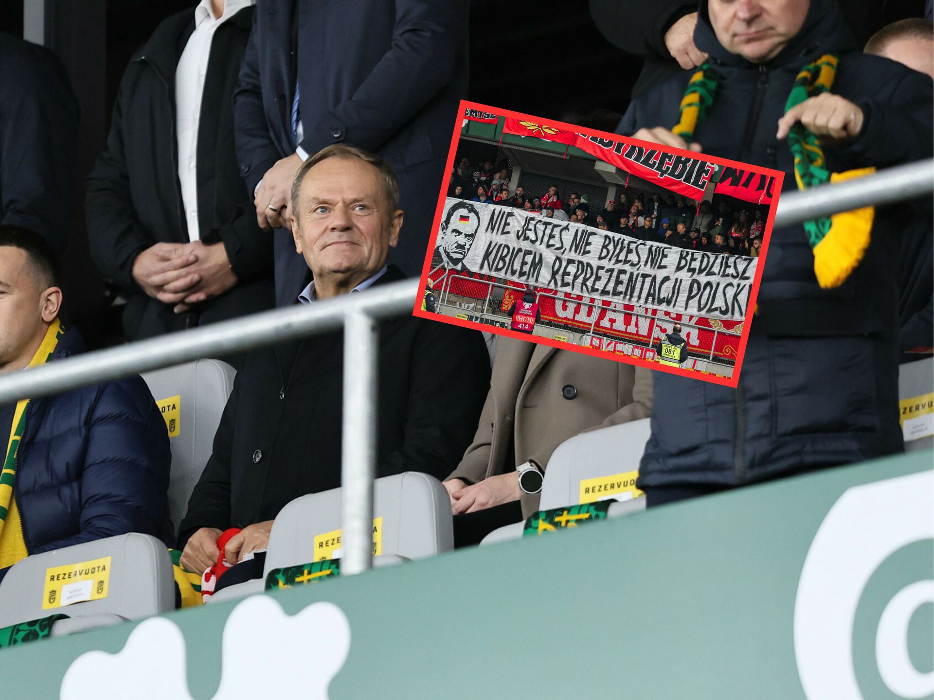 Obrażali Tuska na stadionie. Polacy zabrali głos w sondażu
