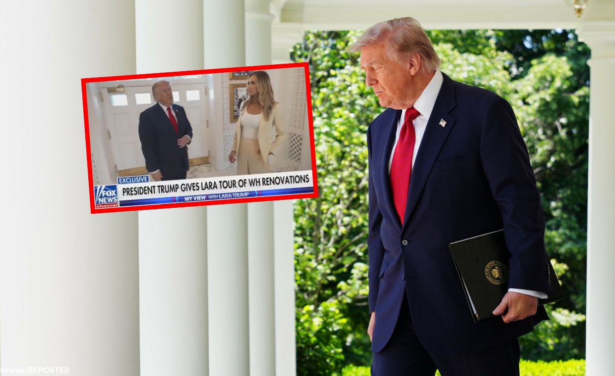 Wspólne zdjęcie Putina z Trumpem. Wisi w Białym Domu