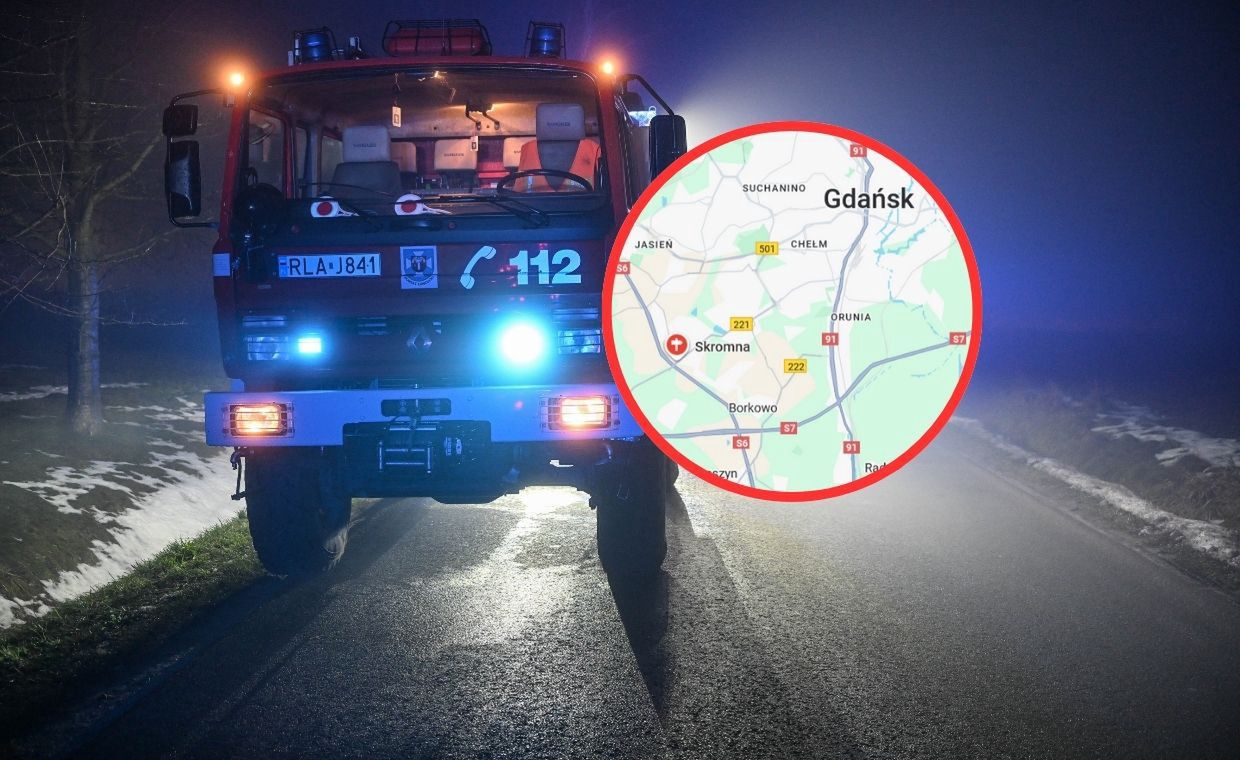 Zablokowana S6 pod Gdańskiem. Kierowcy kierowani na objazdy