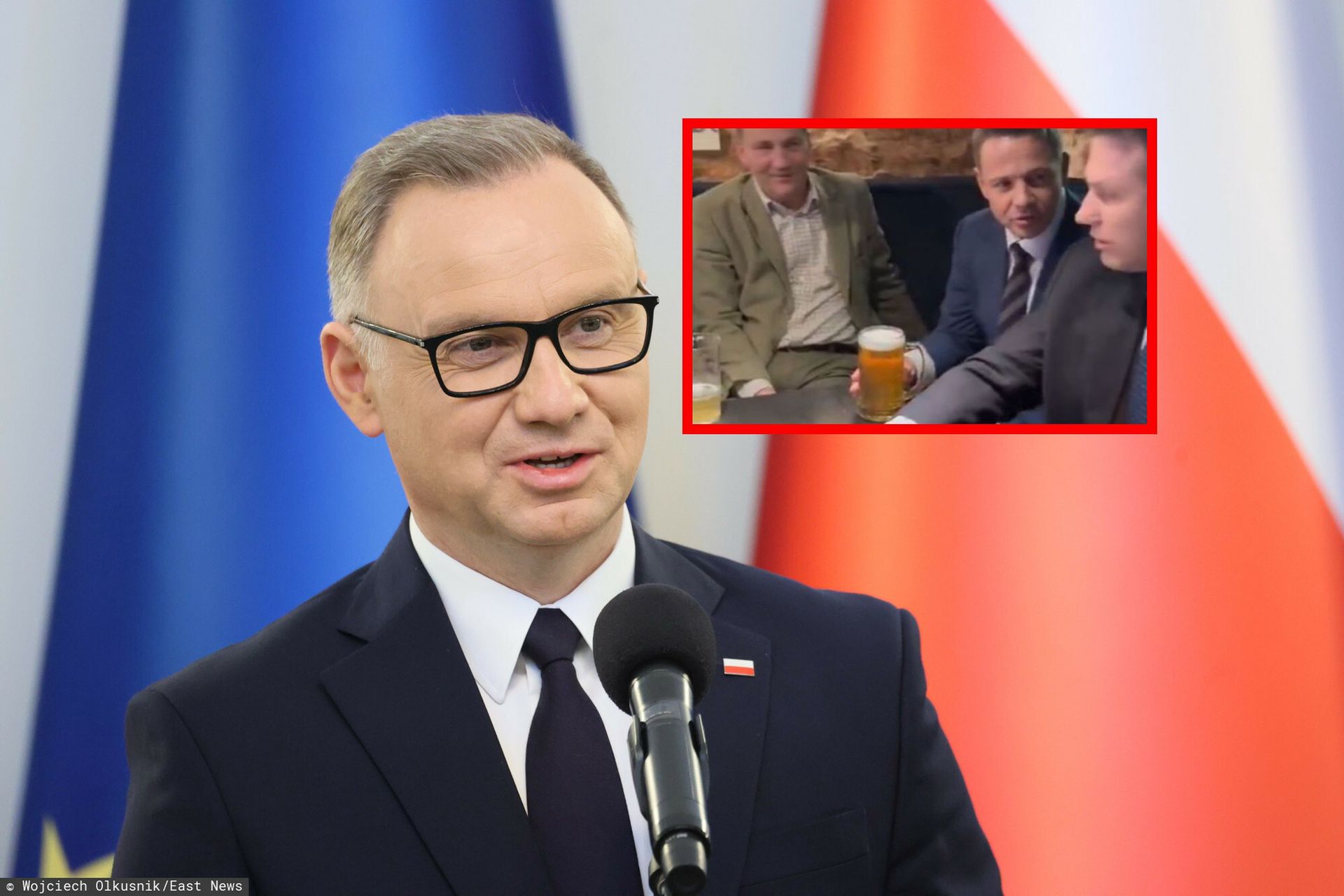Piwo z Trzaskowskim. Duda o Mentzenie: trochę go wykiwali