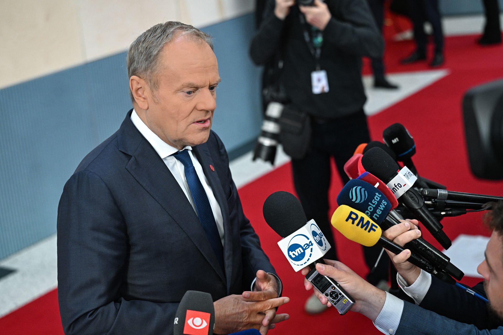 "Kolejna rosyjska prowokacja". Tusk wskazał gdzie