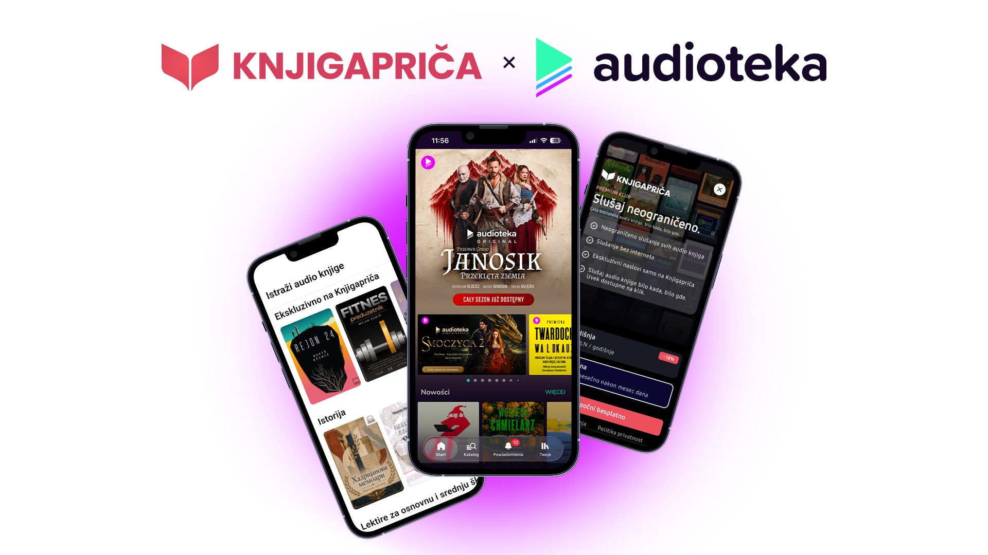 Audioteka przejmuje większość udziałów w serbskiej platformie audiobookowej