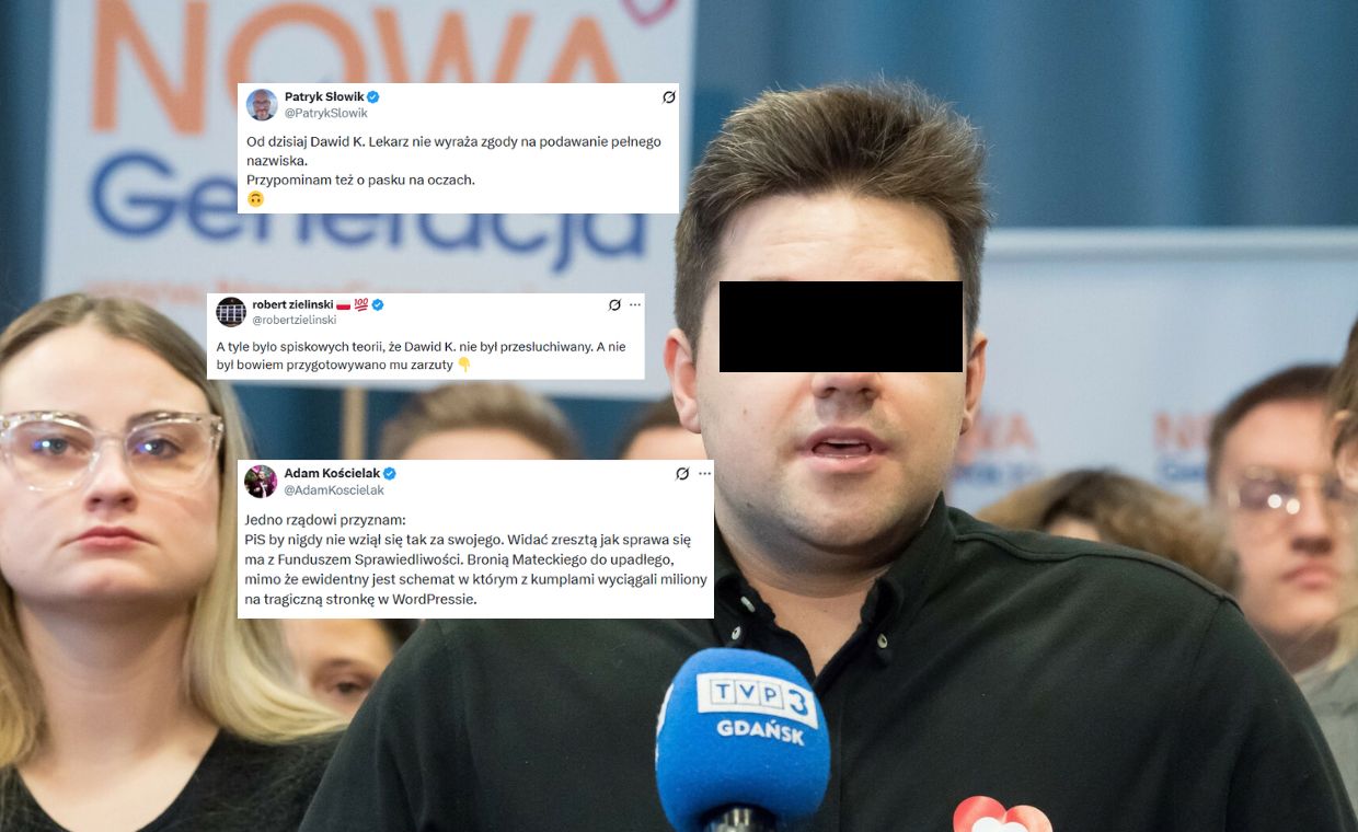 Dawid K. z zarzutami. "A tyle było teorii spiskowych"