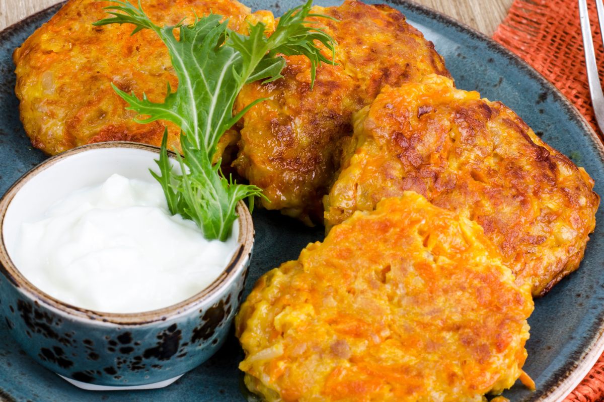 Te placuszki robię na śniadanie. Są sycące, smaczne, a do tego pełne witamin