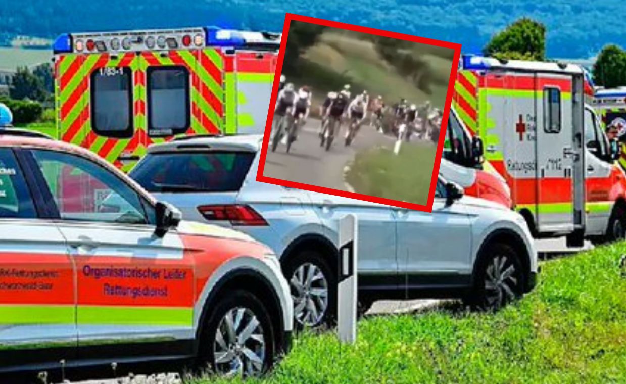 Karambol na wyścigu RiderMan. 100 rannych, 50 karetek i cztery helikoptery w akcji