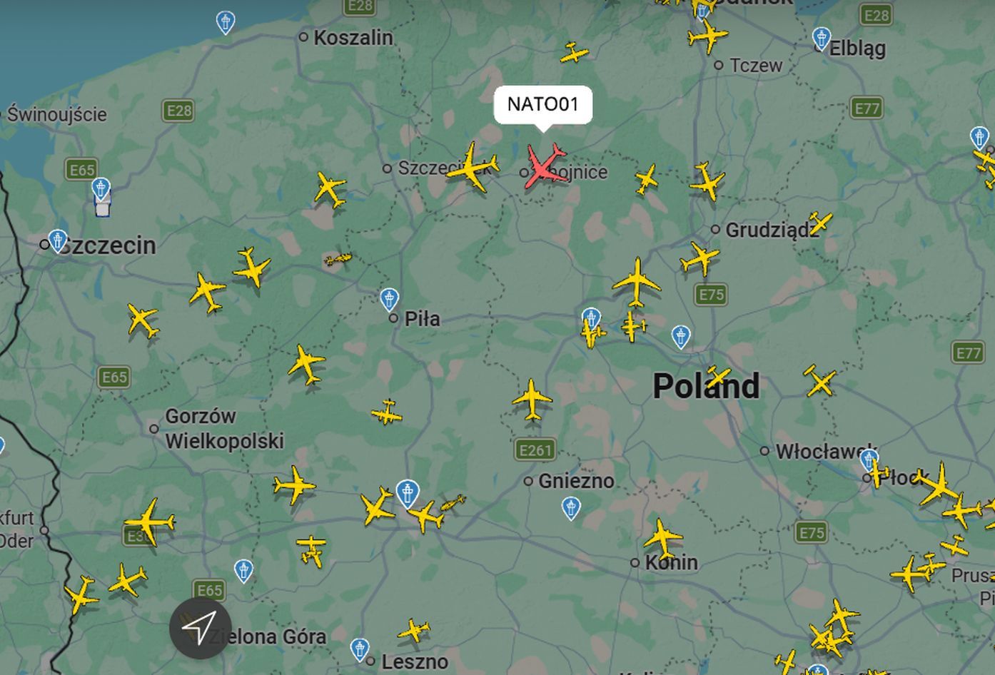 Tajemnicze loty nad Polską. Giganty pojawiły się na radarach