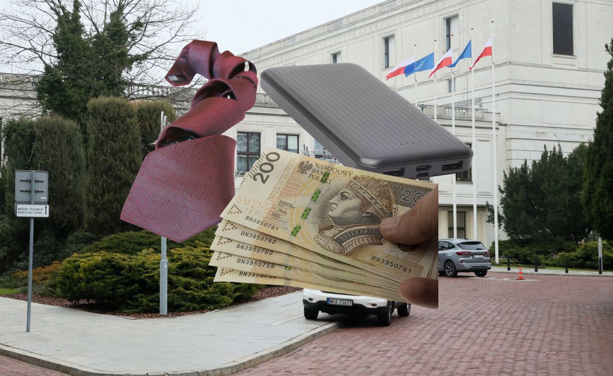 Powerbanki i krawaty. Pół miliona złotych na zakupy Senatu