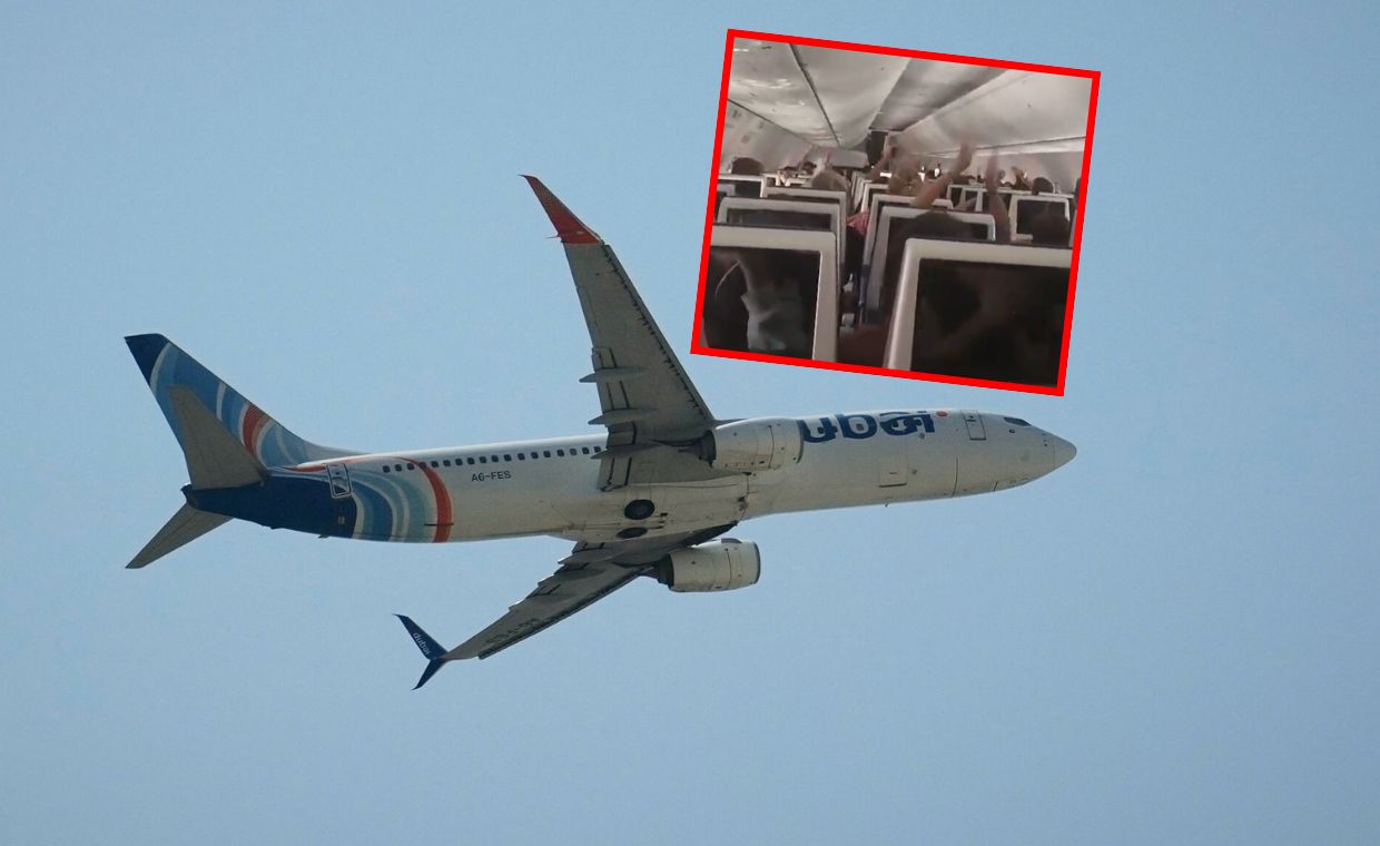 Przeżyli chwile grozy. Jest nagranie z samolotu FlyDubai