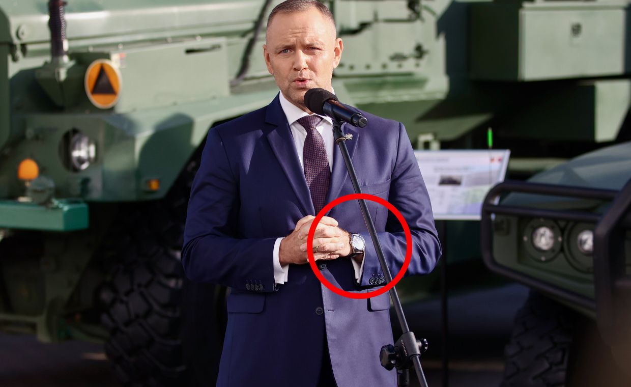 Karol Nawrocki nosi nowy zegarek G. Gerlach. To model przed premierą