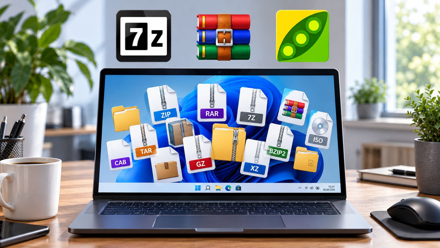 Jaki program do kompresowania plików? 7-Zip, WinRAR i PeaZip