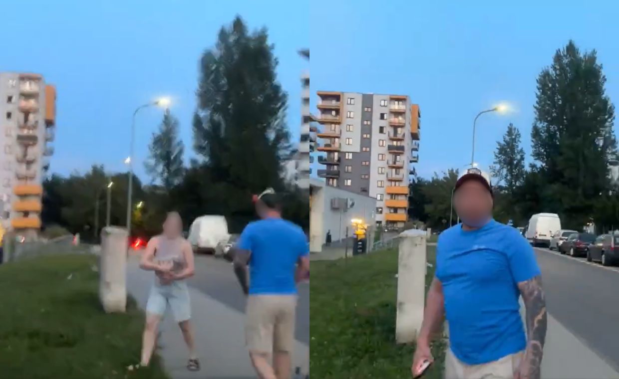 Wyzywał Ukraińców na ulicy. Decyzja agresora zszokowała policję