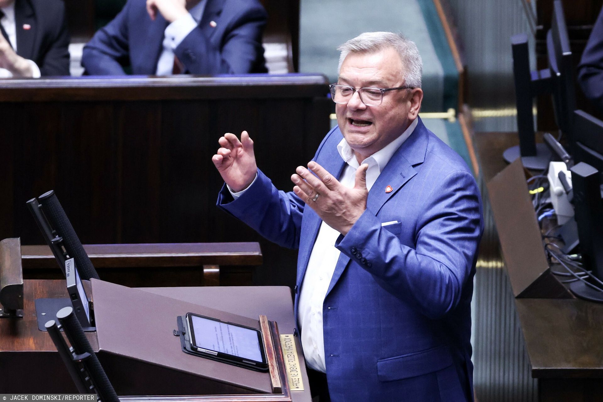 Poseł KS nie przeprosi za KPO. Uderzył w Polskę 2050
