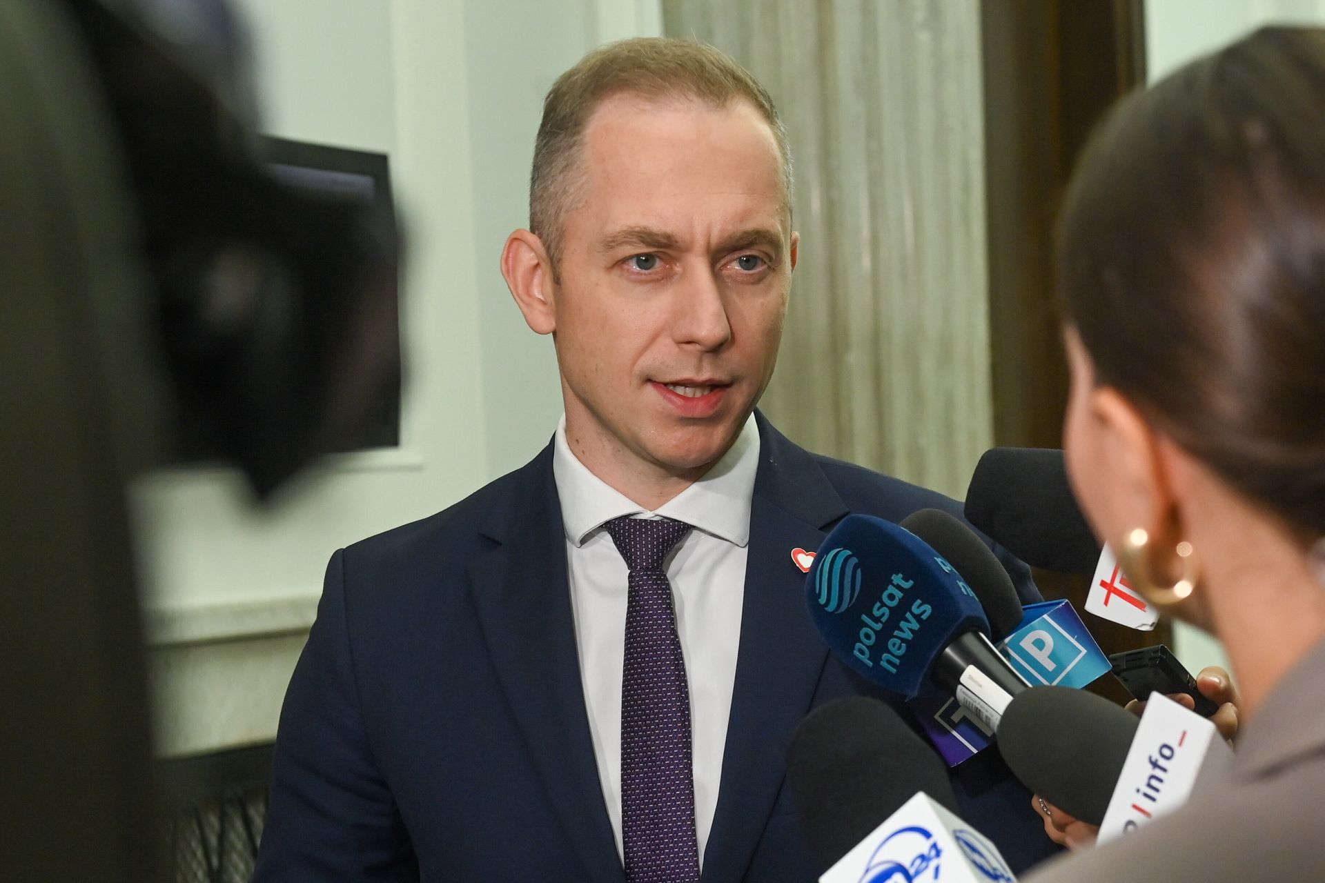 Tomczyk mówił o dronach. Wspomniał o Miedwiediewie i Pieskowie