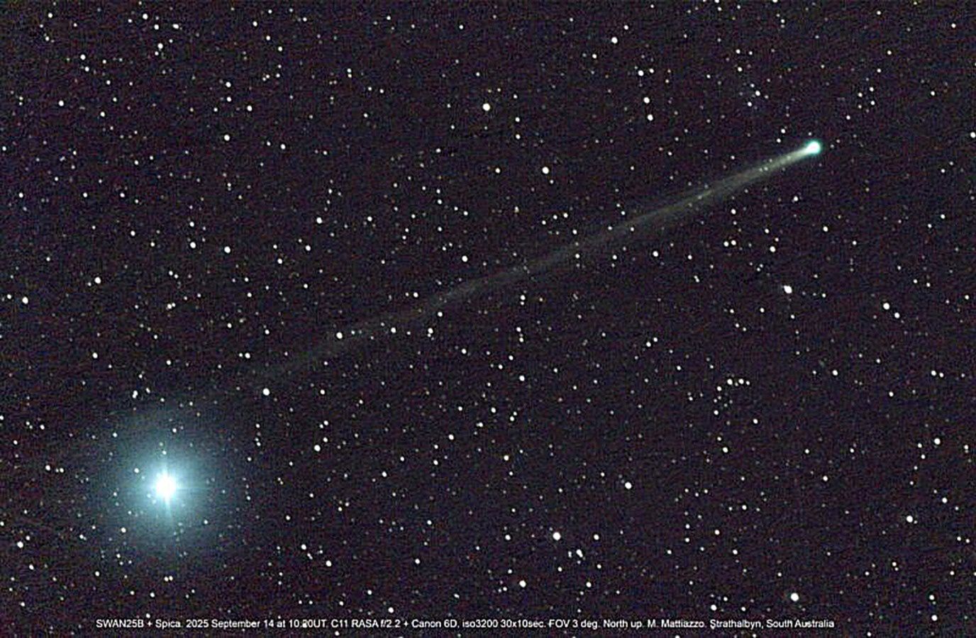 Nowa kometa pojawiła się na niebie. "Ma jasny, długi warkocz"