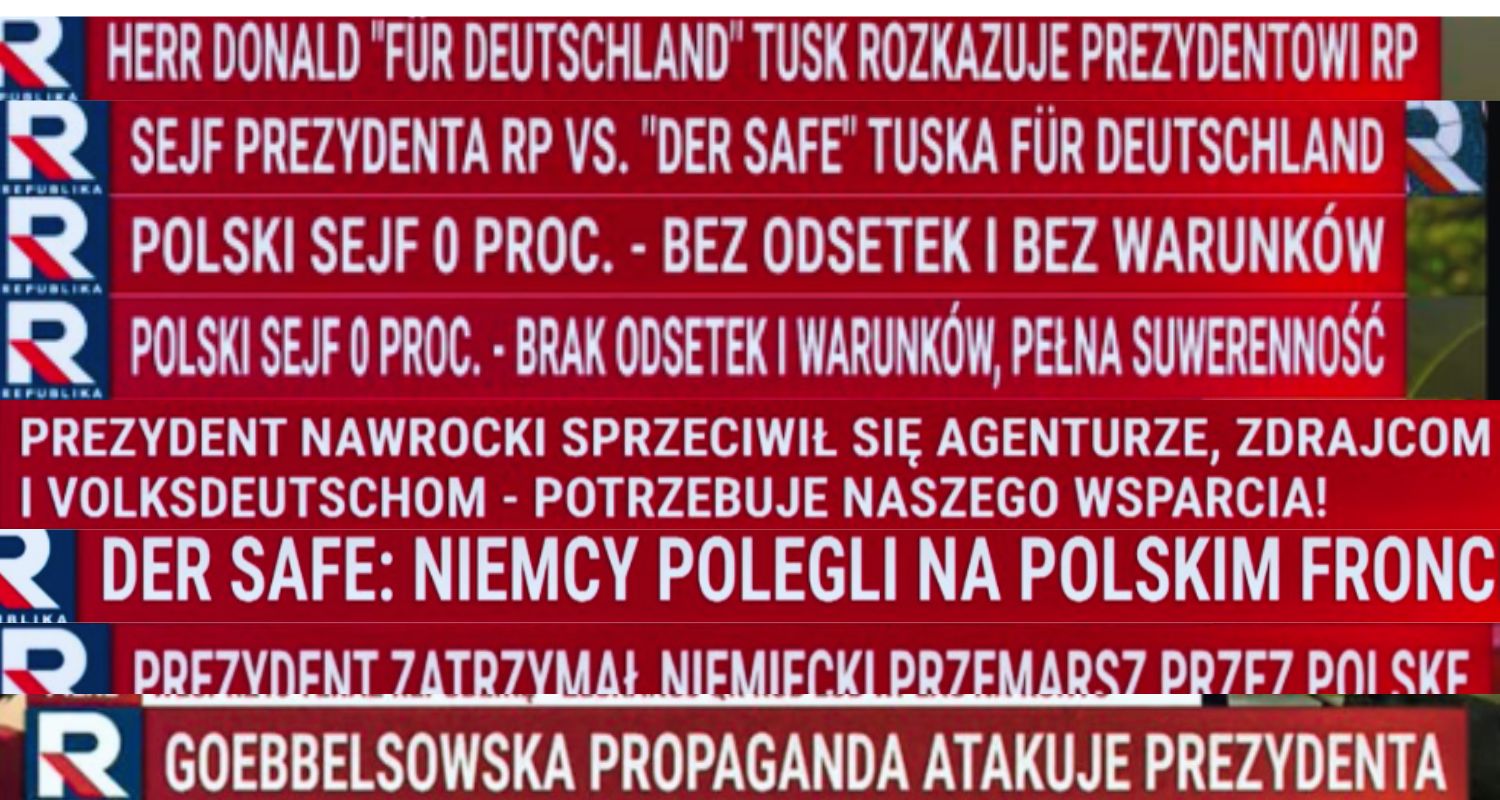 Po "Der SAFE" w Republice. Jest reakcja regulatora na "niemieckie paski grozy"