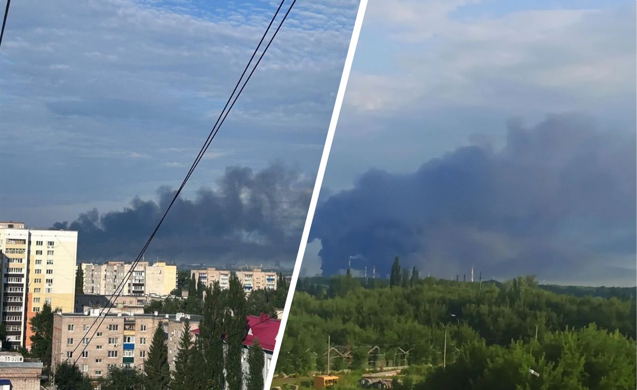 Atak Ukrainy. Jeden z największych kompleksów rafineryjnych w ogniu