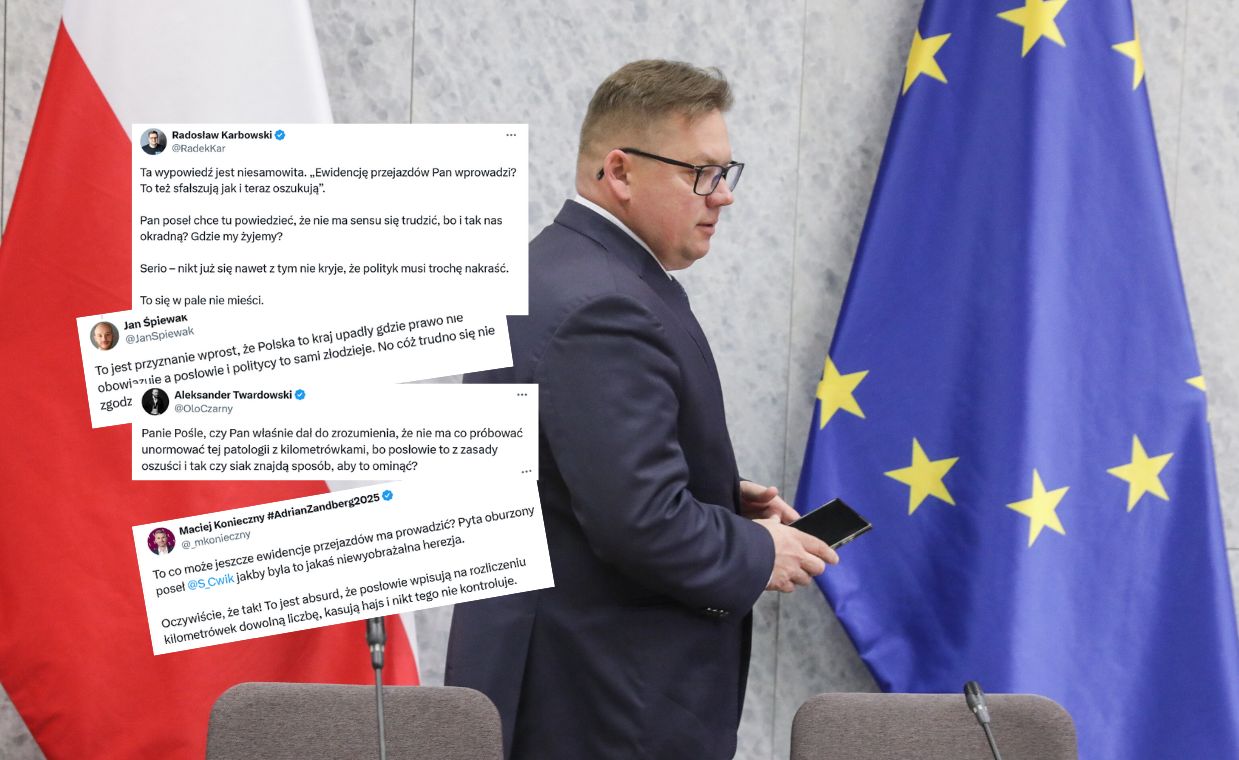 Wpis posła wywołał natychmiastową reakcję. Poszło o kilometrówki