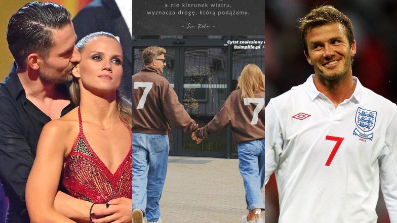Kaczorowska i Rogacewicz porównują się do Beckhama? "Czy to przypadek, iż człowiek, który mimo ogromnego hejtu, dalej robił swoje, NOSIŁ NUMER 7?"