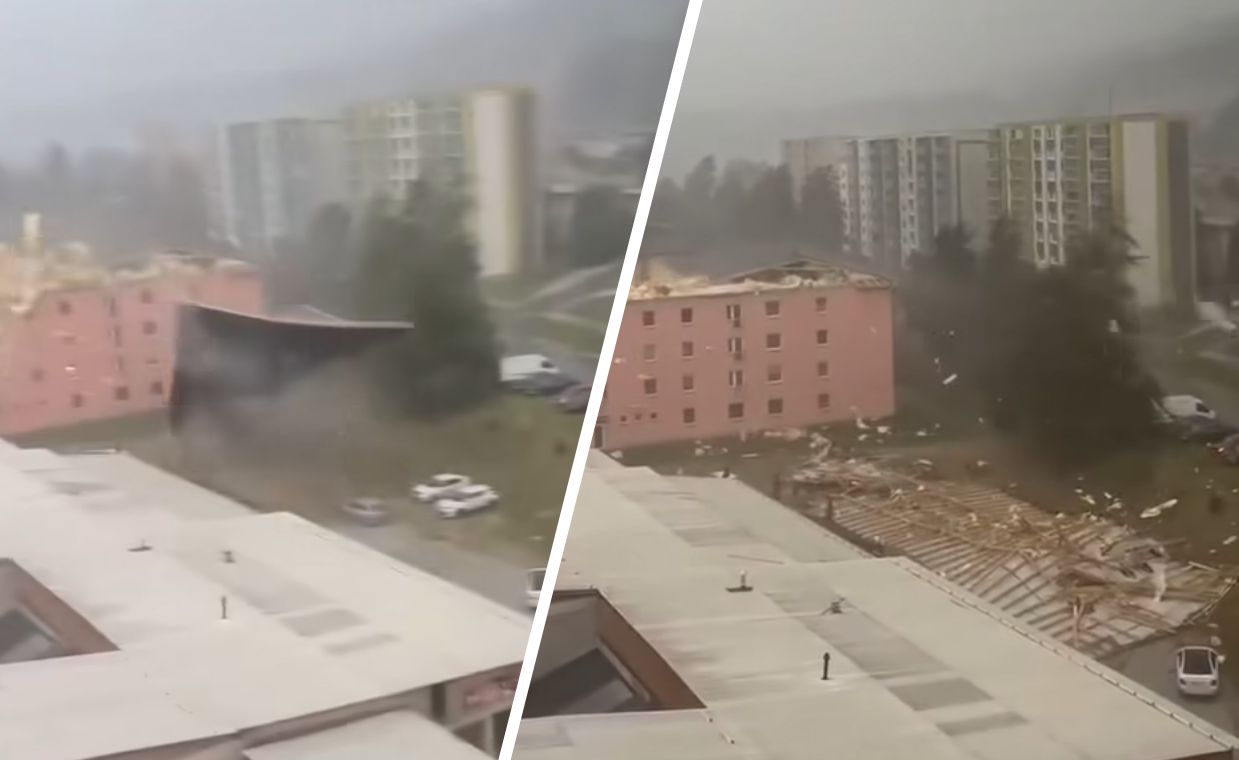 Niebezpieczne burze nie tylko w Polsce. Nagranie ze Słowacji