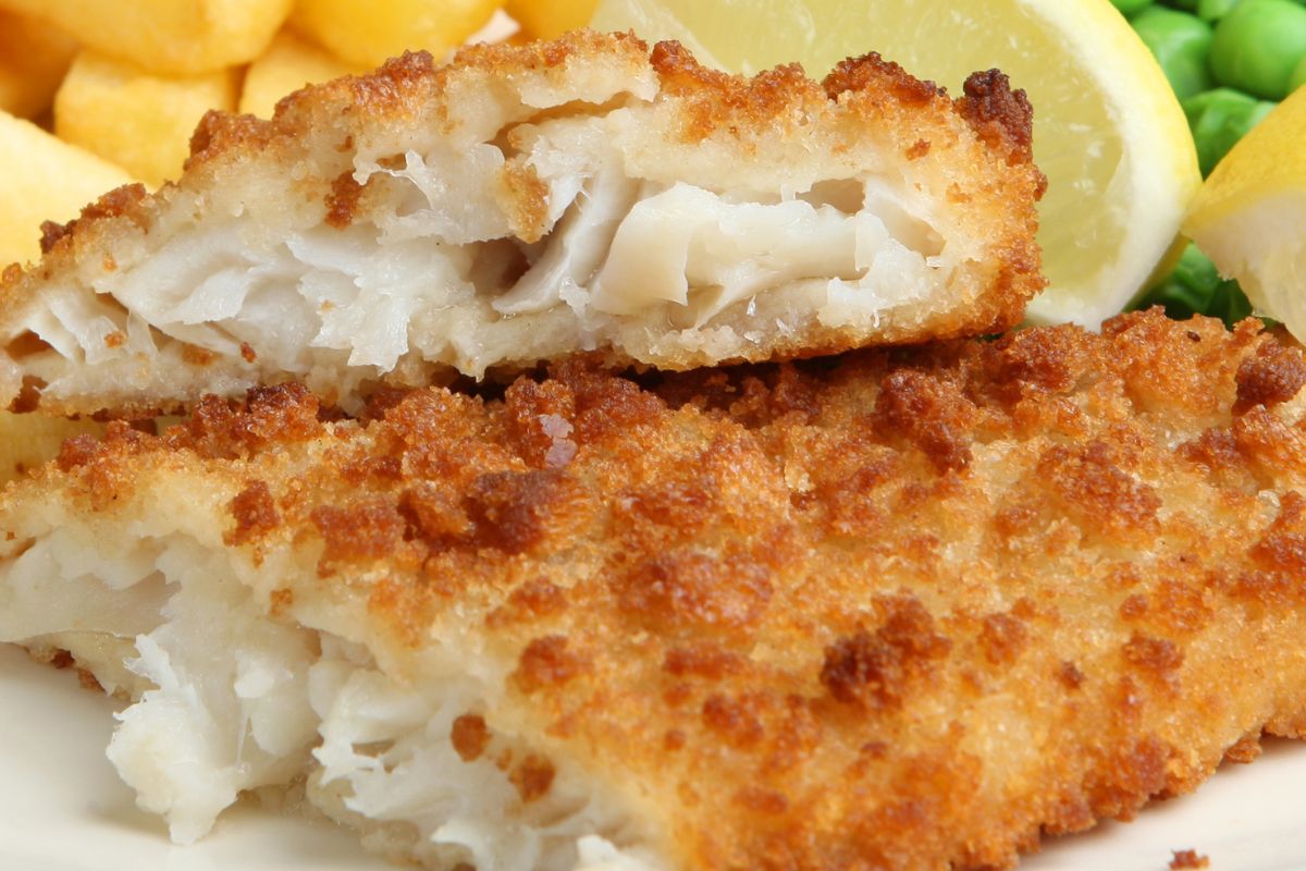 Na kolację wigilijną robię dorsza. Nie ma ości, a ta panierka chrupie aż miło