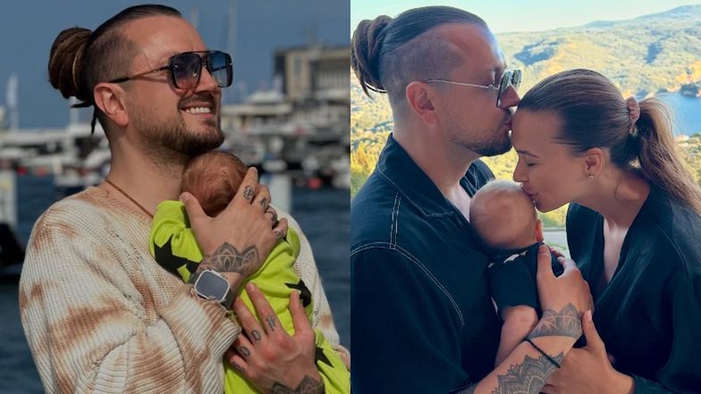 Baron prezentuje urocze fotki z synem w dniu jego 1. urodzin i zwraca się do Sandry Kubickiej