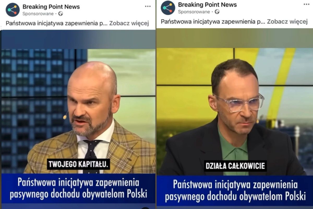 Na Facebooku deepfake z Brzoską i Kunicą w Onet Rano. RASP podejmie kroki prawne