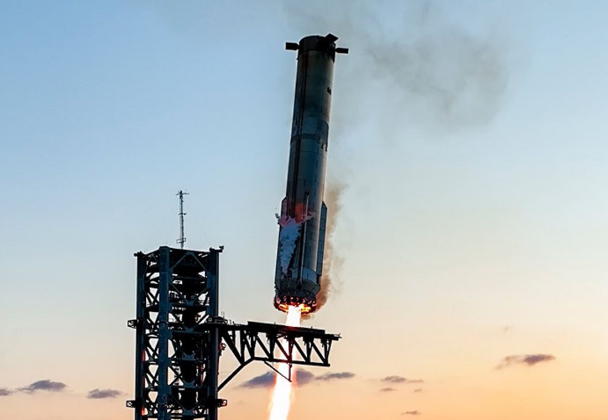 Starship pierwszy raz na orbicie. Mimo awarii silnika