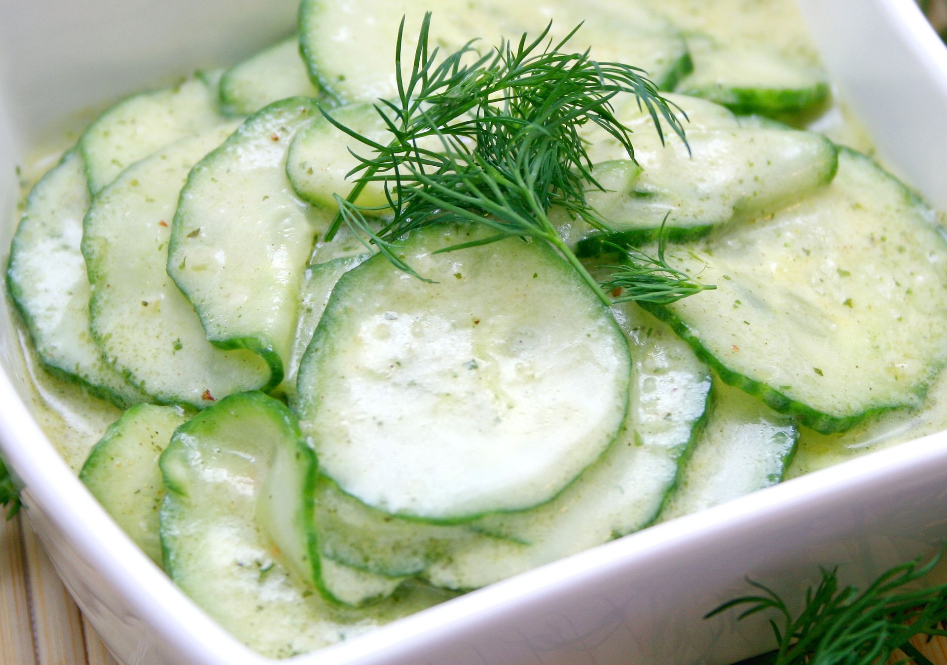 Mizeria po niemiecku to mój ulubiony dodatek do letniego obiadu. Każdy prosi o przepis