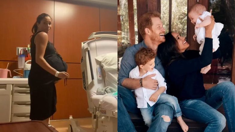 Meghan Markle uczciła urodziny córki, publikując NAGRANIE ze szpitala oraz zdjęcia Lilibet z księciem Harrym