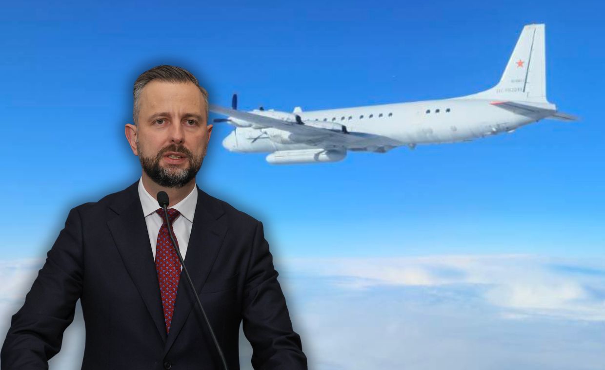Polska przechwyciła rosyjski samolot. Szef MON zabrał głos