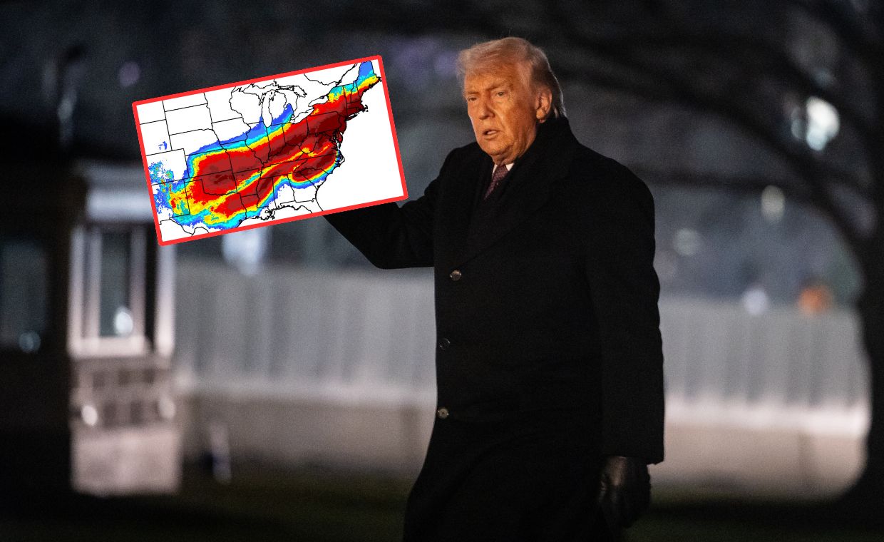 W USA idzie pogodowy armageddon. Trump grzmi