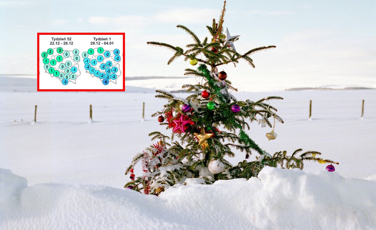 Czy zima zdąży na Boże Narodzenie? Nowa prognoza pogody