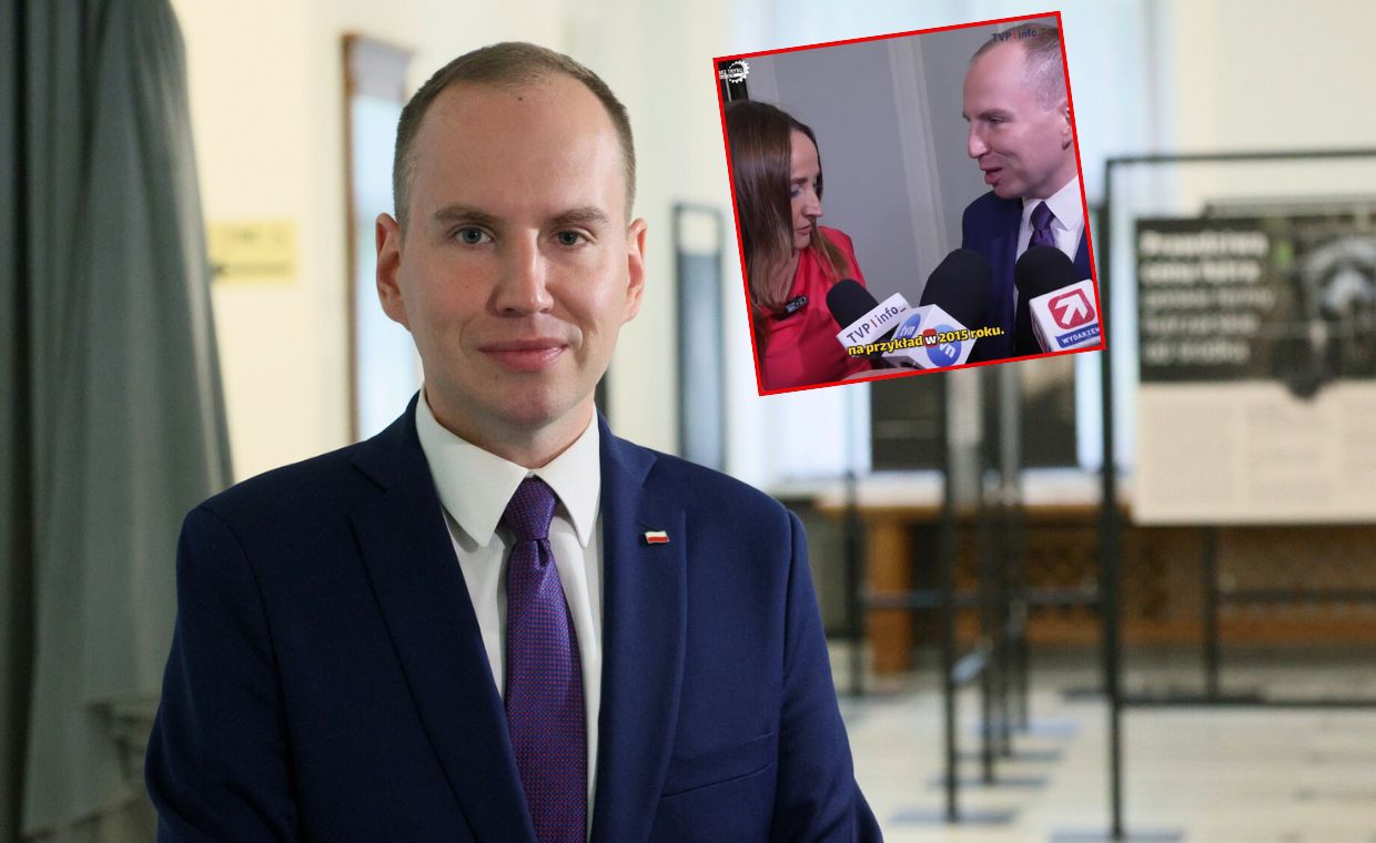 Spięcie w Sejmie. Dziennikarka TVP kontra Andruszkiewicz