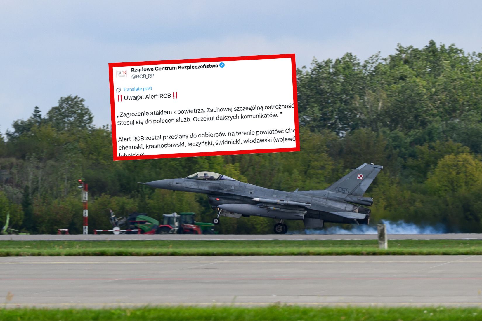 "Zagrożenie atakiem". Dostałeś alert RCB? Służby apelują