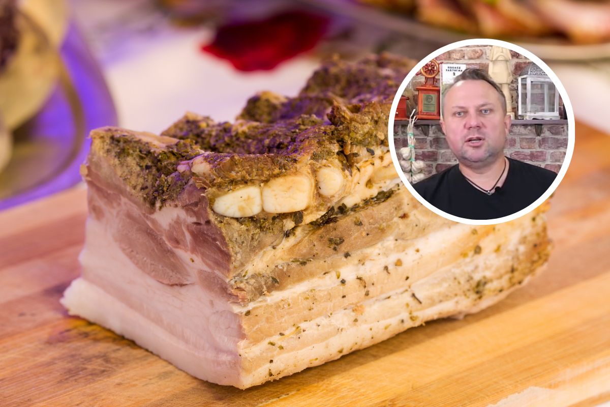 Tomasz Strzelczyk zdradził swój patent na boczek. Robi go w wyjątkowy sposób