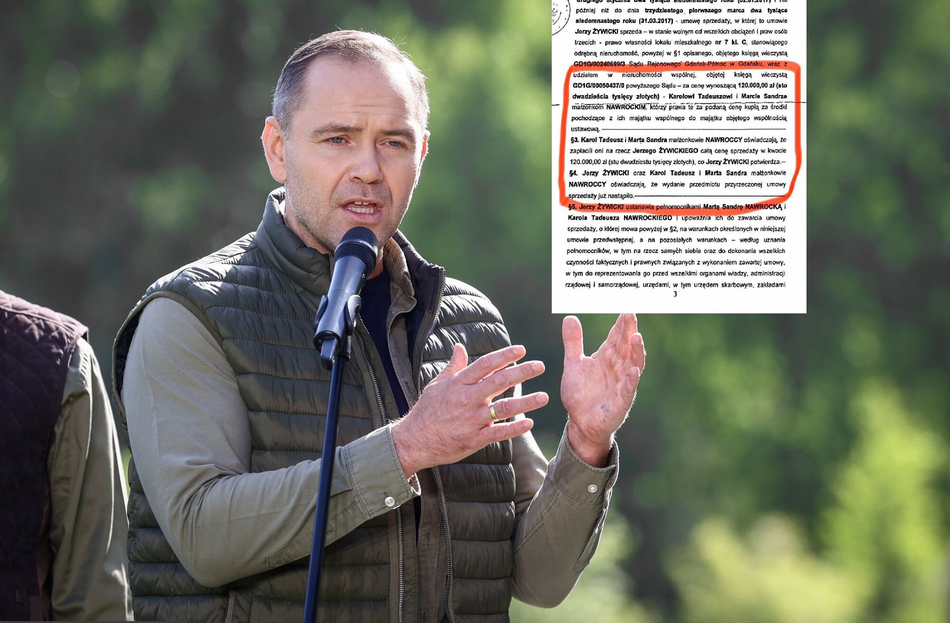 Mieszkanie Nawrockiego. Mamy najważniejsze dokumenty: testament i akt notarialny